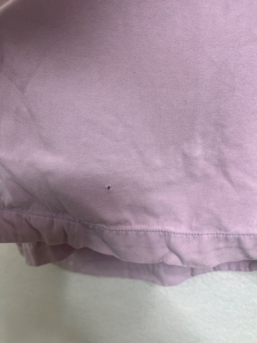 Tommy Bahama 100% Silk Button Down Shirt Purple Short Sleeve XL - Picture 5 of 5